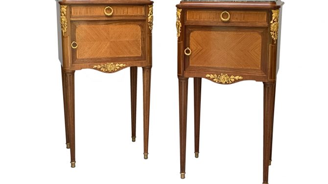 Antique Pair of Bedside cabinets